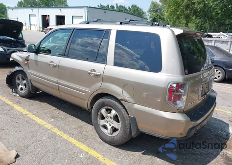 2006 Honda Pilot Ex-L from USA, damaged, VIN 2HKYF18556H564990